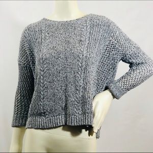 MADEWELL Crew Neck Cuffed‎ Sleeve Knit Sweater Sz XS